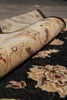 Load image into Gallery viewer, 8 x 10 Black High Quality Handmade Agra Rug #F-5286