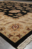 Load image into Gallery viewer, 8 x 10 Black High Quality Handmade Agra Rug #F-5286