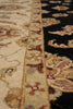 Load image into Gallery viewer, 8 x 10 Black High Quality Handmade Agra Rug #F-5286