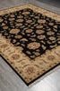 Load image into Gallery viewer, 8 x 10 Black High Quality Handmade Agra Rug #F-5286