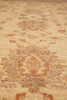 Load image into Gallery viewer, 7.9 x 10 Chobi Peshawar Rug Natural Wool Beige Sage Green #F-4339