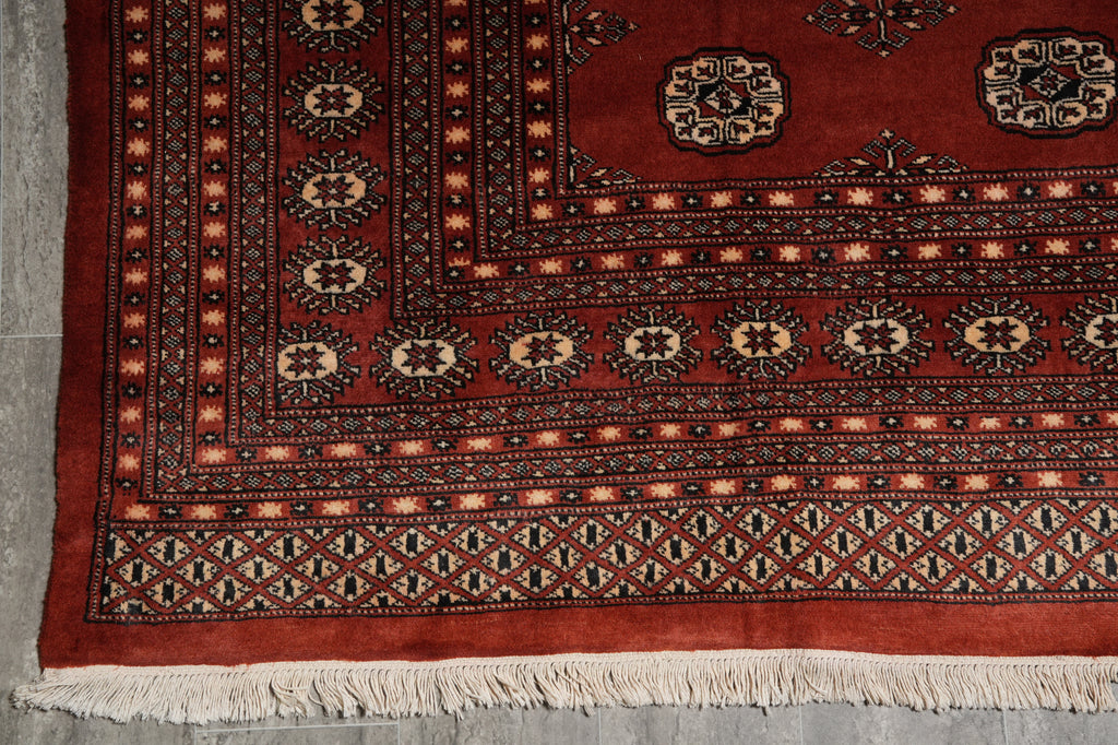9 x 13 New Bokhara Rug #F-3209