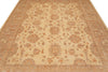 Load image into Gallery viewer, 7.9 x 10 Chobi Peshawar Rug Natural Wool Beige Sage Green #F-4339