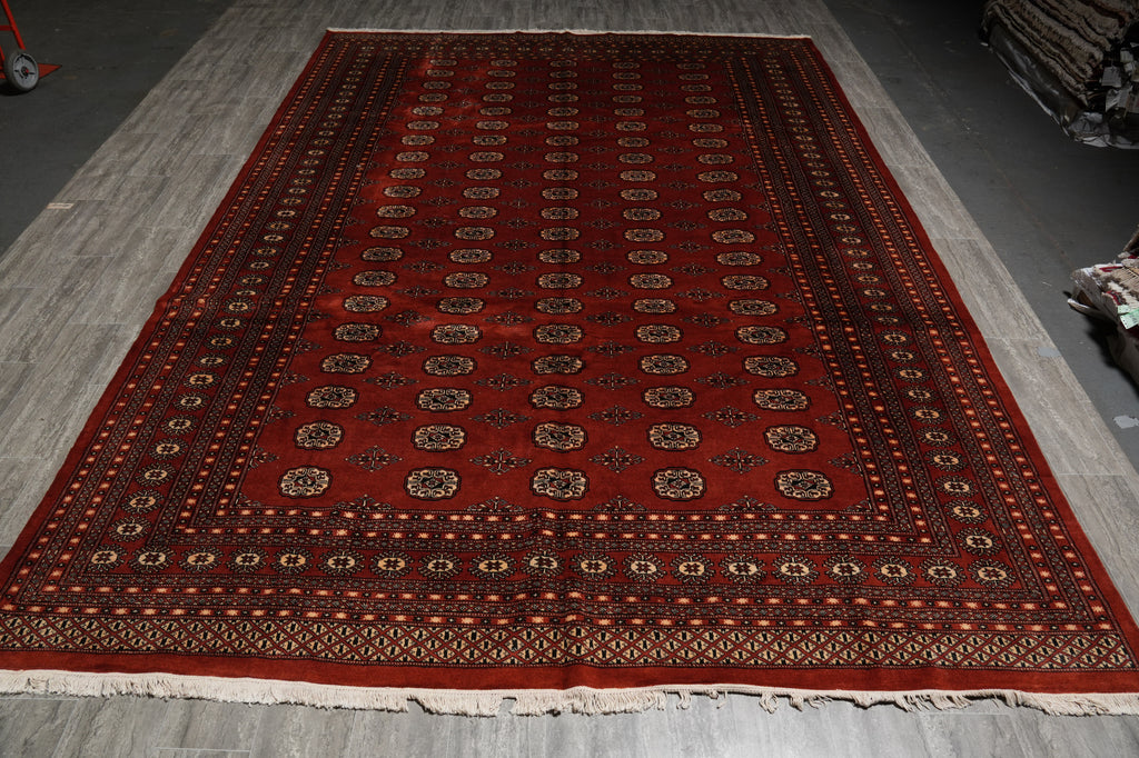 9 x 13 New Bokhara Rug #F-3209
