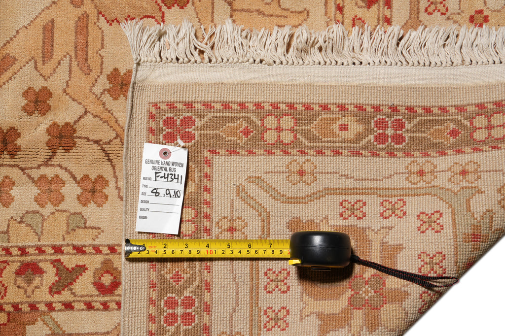 8 x 10 Warm Colors Chobi Peshawar Rug #F-4341