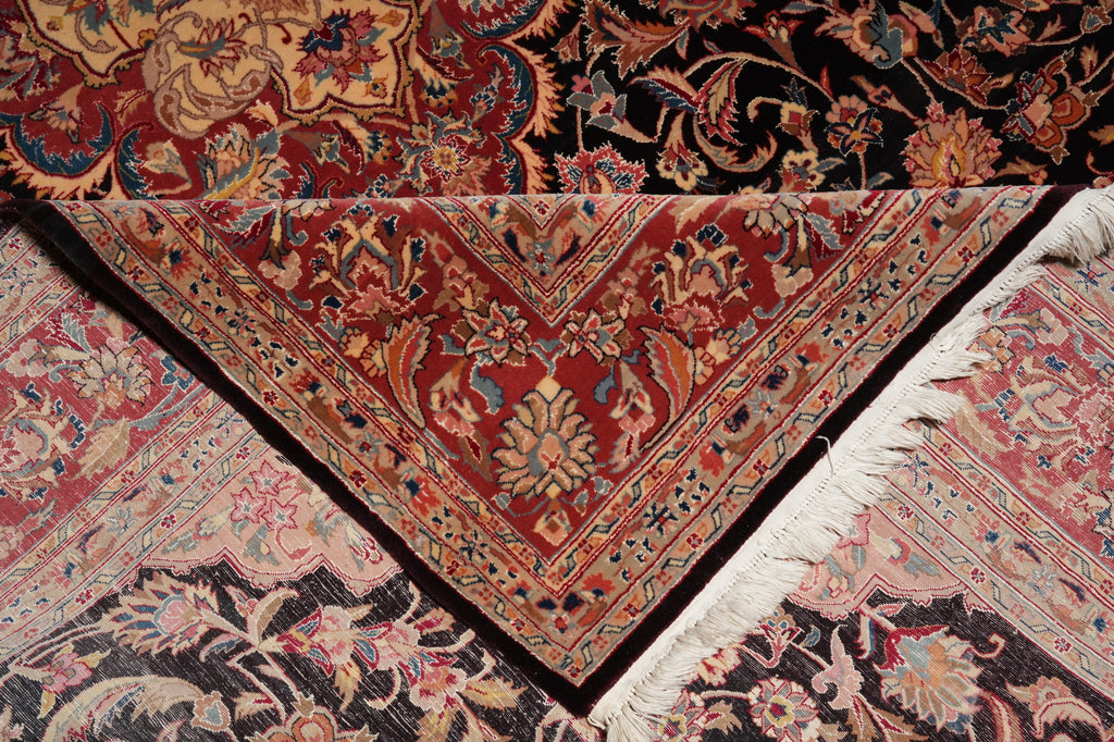 6.7 x 10 Silk&Wool Sino Tabriz Rug-China #PIX-13834