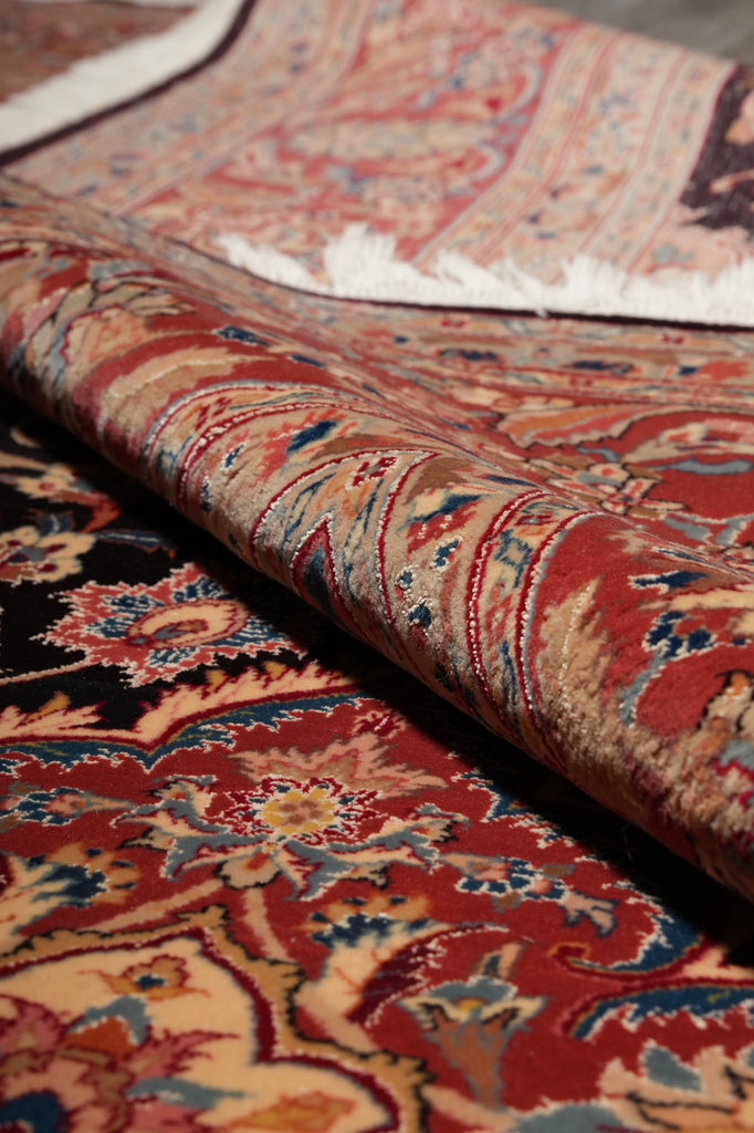 6.7 x 10 Silk&Wool Sino Tabriz Rug-China #PIX-13834
