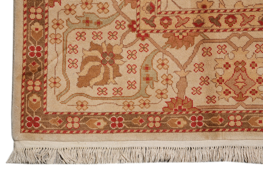 8 x 10 Warm Colors Chobi Peshawar Rug #F-4341