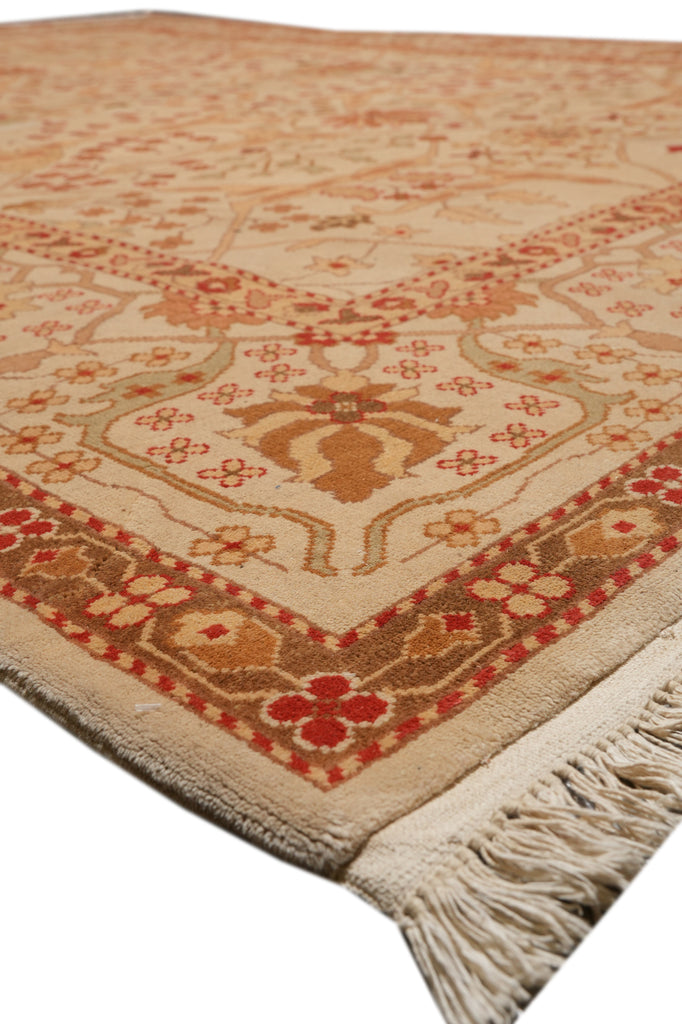 8 x 10 Warm Colors Chobi Peshawar Rug #F-4341