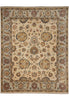 Load image into Gallery viewer, 8 x 10 Quality Handmade Wool Rug Beige Blue Gold