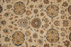 Load image into Gallery viewer, 8 x 10 Quality Handmade Wool Rug Beige Blue Gold #F-5282