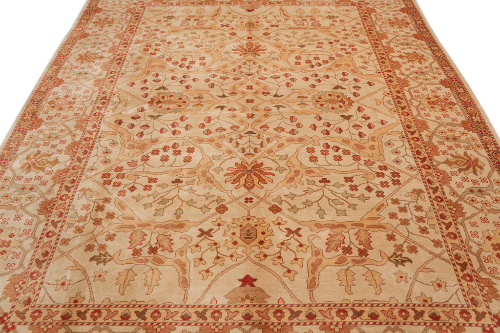 8 x 10 Warm Colors Chobi Peshawar Rug #F-4341