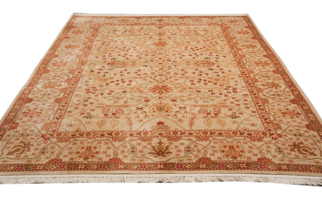 8 x 10 Warm Colors Chobi Peshawar Rug #F-4341