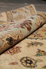 Load image into Gallery viewer, 8 x 10 Quality Handmade Wool Rug Beige Blue Gold #F-5282