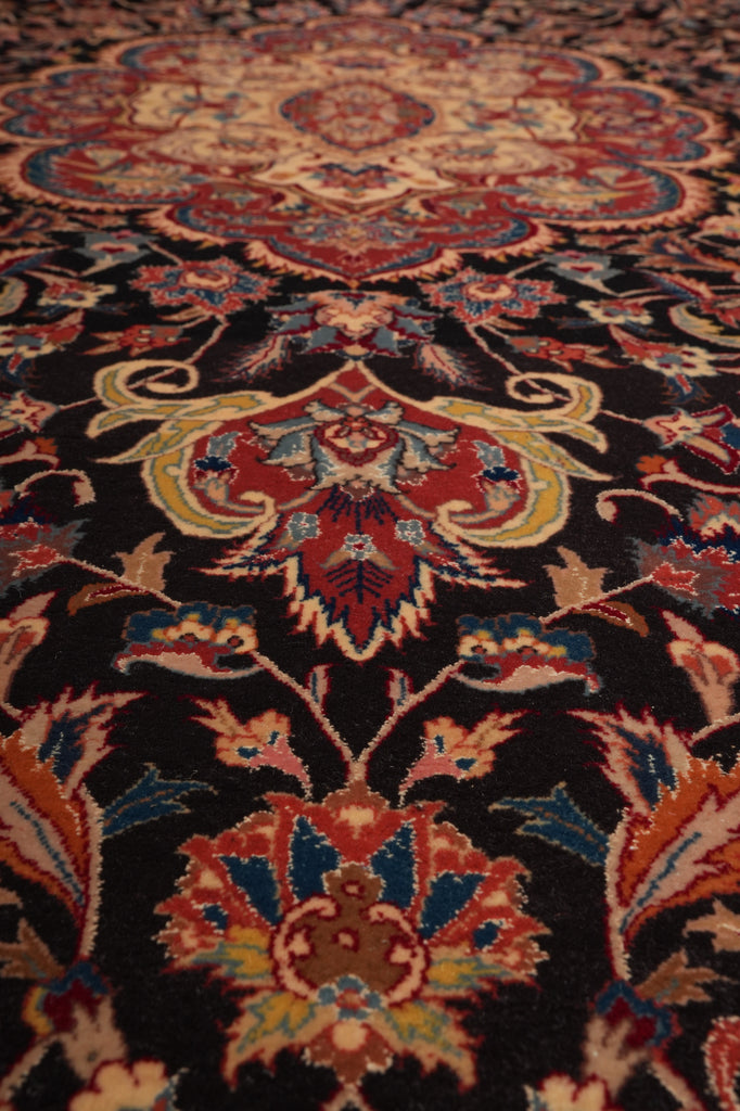 6.7 x 10 Silk&Wool Sino Tabriz Rug-China #PIX-13834