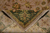 Load image into Gallery viewer, 9 x 12.7 Quality Handmade Agra Rug Brown Green #LA-52928