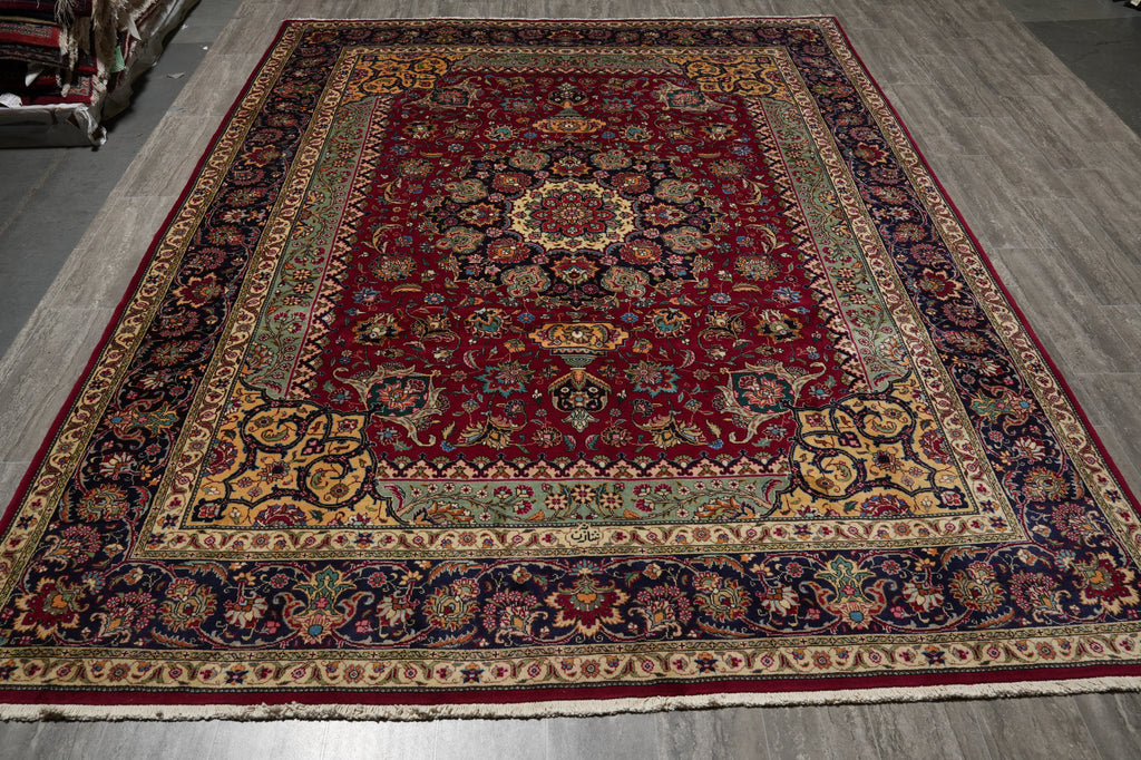 8.5 x 11 Persian Kerman Rug-Iran #PIX-16114