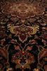 Load image into Gallery viewer, 6.7 x 10 Fine Quality Wool and Silk Classic Tabriz Rug Royal Midnight Blue #PIX-13818