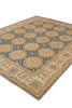 Load image into Gallery viewer, 8 x 9.6 Fine Quality Wool Zigler Chobi Peshawar Rug Blue #F-4342