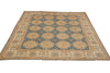 Load image into Gallery viewer, 8 x 9.6 Fine Quality Wool Zigler Chobi Peshawar Rug Blue #F-4342