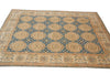 Load image into Gallery viewer, 8 x 9.6 Fine Quality Wool Zigler Chobi Peshawar Rug Blue #F-4342