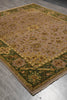Load image into Gallery viewer, 9 x 12.7 Quality Handmade Agra Rug Brown Green #LA-52928