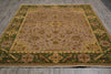 Load image into Gallery viewer, 9 x 12.7 Quality Handmade Agra Rug Brown Green #LA-52928