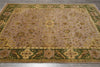 Load image into Gallery viewer, 9 x 12.7 Quality Handmade Agra Rug Brown Green #LA-52928