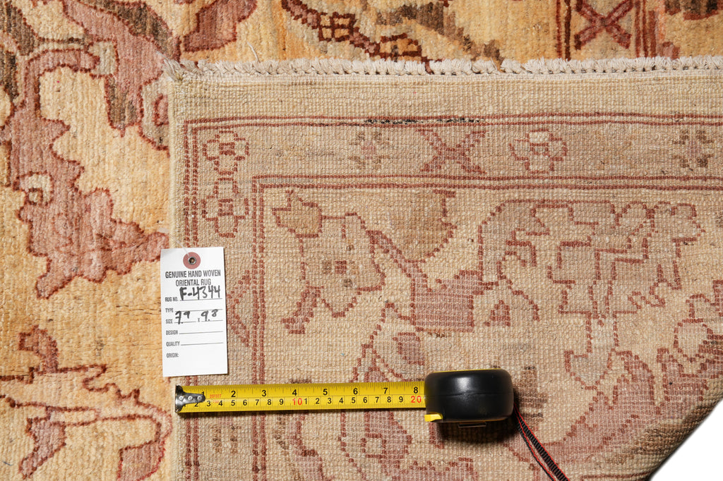 7.9 x 9.8 New Quality Natural Wool Chobi Peshawar Rug #F-4344