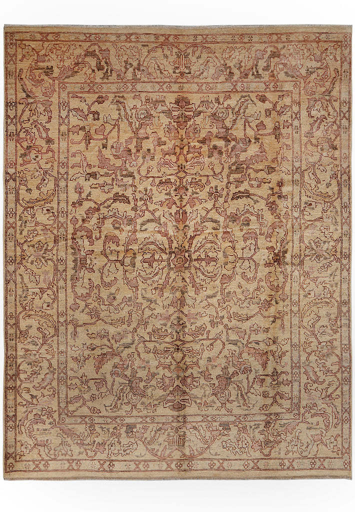 7.9 x 9.8 New Quality Natural Wool Chobi Peshawar Rug #F-4344