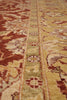 Load image into Gallery viewer, 8 x 10 Quality Natural Wool Handmade Chobi Zigler Rug Rust Green Gold #PIX-8453