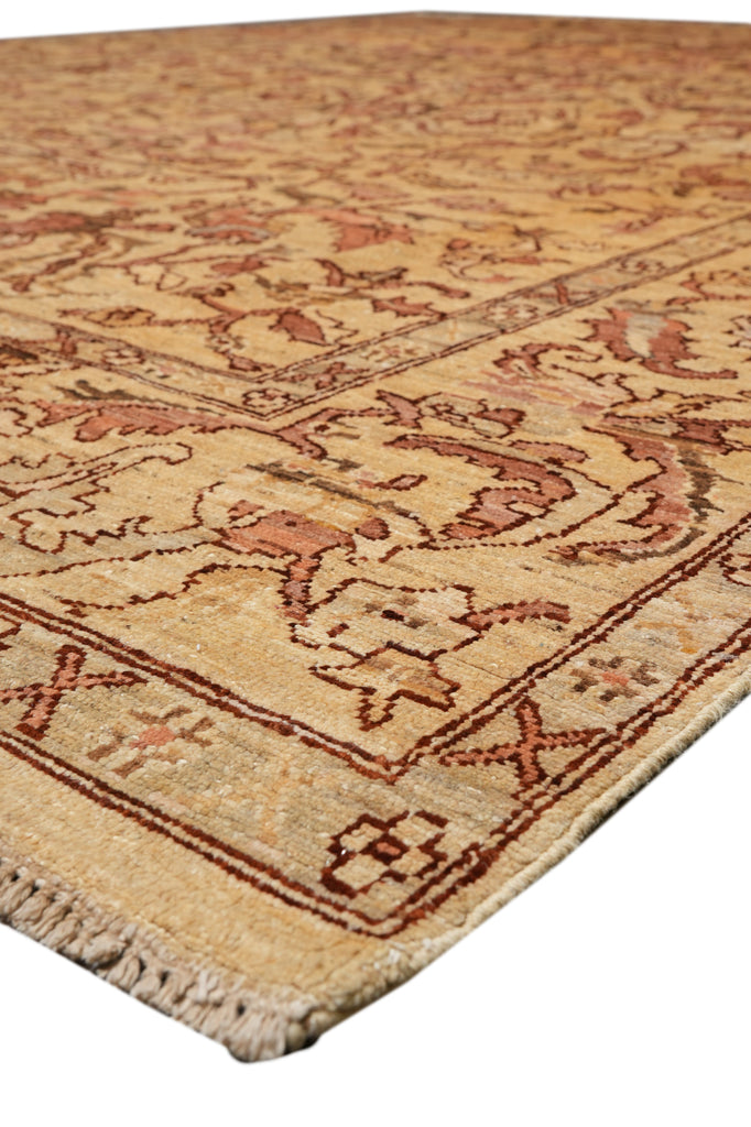 7.9 x 9.8 New Quality Natural Wool Chobi Peshawar Rug #F-4344