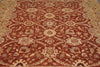 Load image into Gallery viewer, 8 x 10 Quality Natural Wool Handmade Chobi Zigler Rug Rust Green Gold #PIX-8453