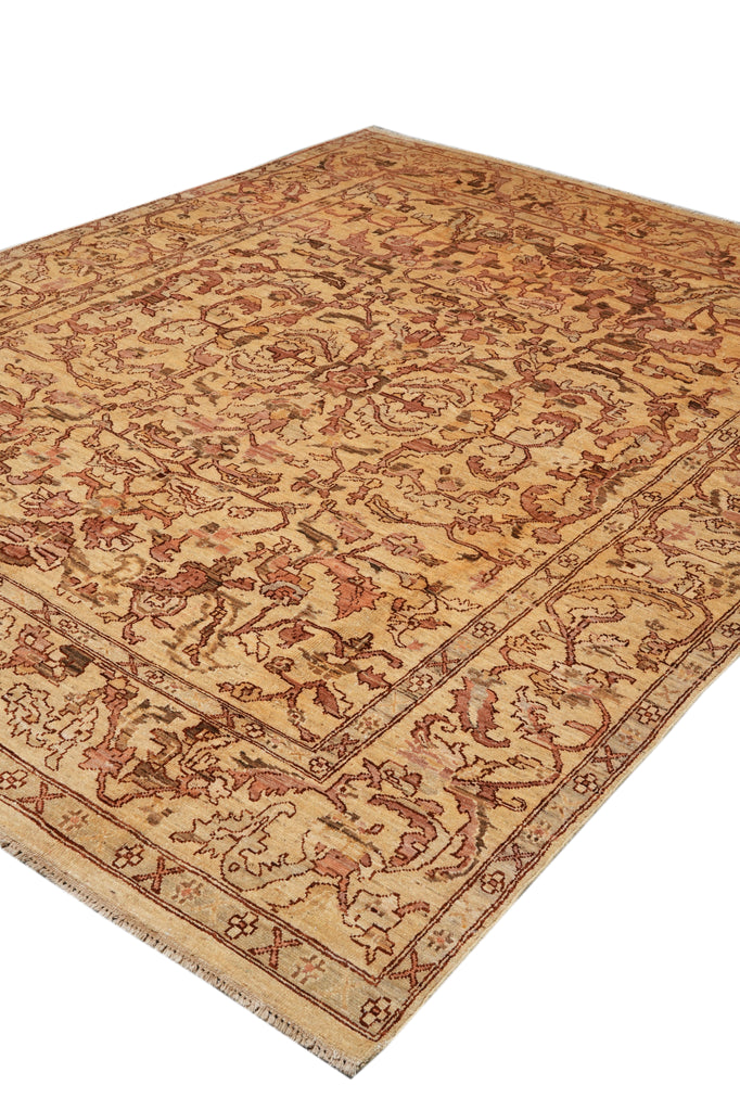 7.9 x 9.8 New Quality Natural Wool Chobi Peshawar Rug #F-4344