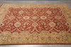 Load image into Gallery viewer, 8 x 10 Quality Natural Wool Handmade Chobi Zigler Rug Rust Green Gold #PIX-8453