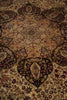 Load image into Gallery viewer, 10 x 13.9 Kermanshah Rug Finer Kashmir Wool Finer Hand-Knotted 200 KPSI - Beige #5068