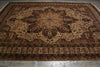 Load image into Gallery viewer, 10 x 13.9 Kermanshah Rug Finer Kashmir Wool Finer Hand-Knotted 200 KPSI - Beige #5068