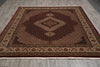Load image into Gallery viewer, 8 x 10 High Quality Wool and Silk Handmade Mahi Herati Tabriz Rug #PIX-80207