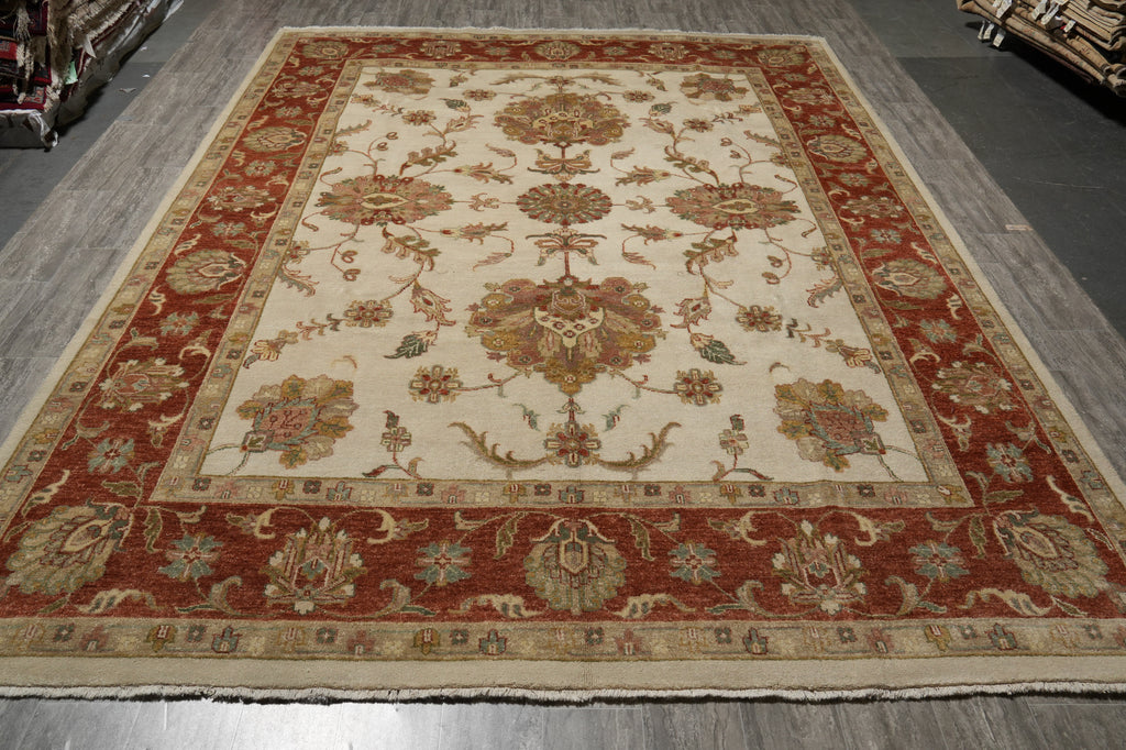 9.6 x 13 New Decorative Handmade Imported Rug #5069