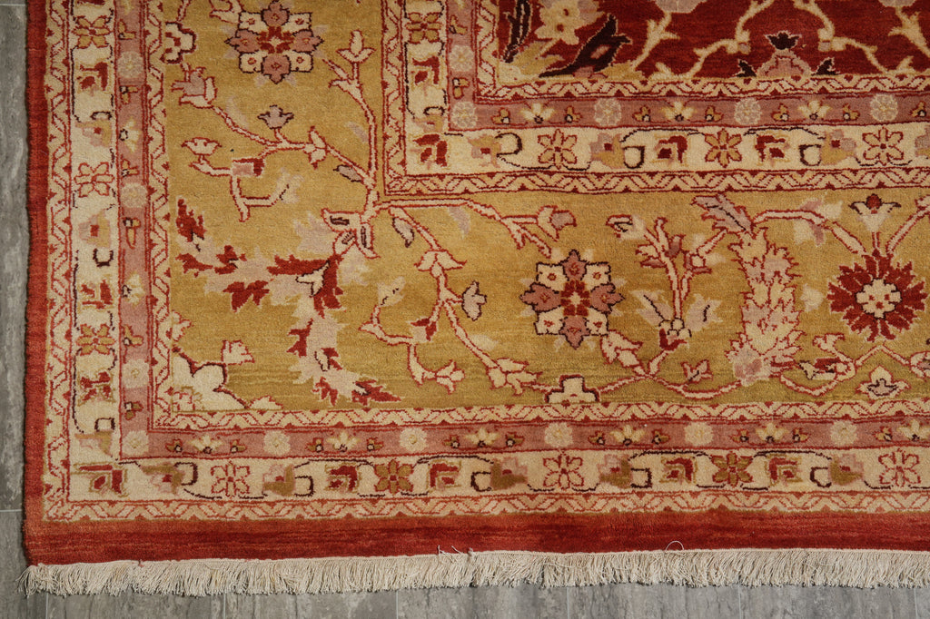 10 x 14 Fine Wool Quality Traditional Jaipur Rug 74913