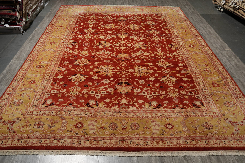 10 x 14 Fine Wool Quality Traditional Jaipur Rug 74913