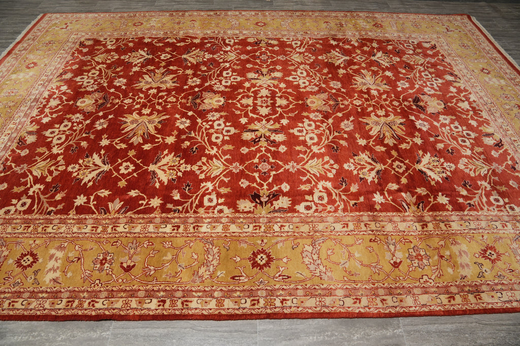 10 x 14 Fine Wool Quality Traditional Jaipur Rug 74913