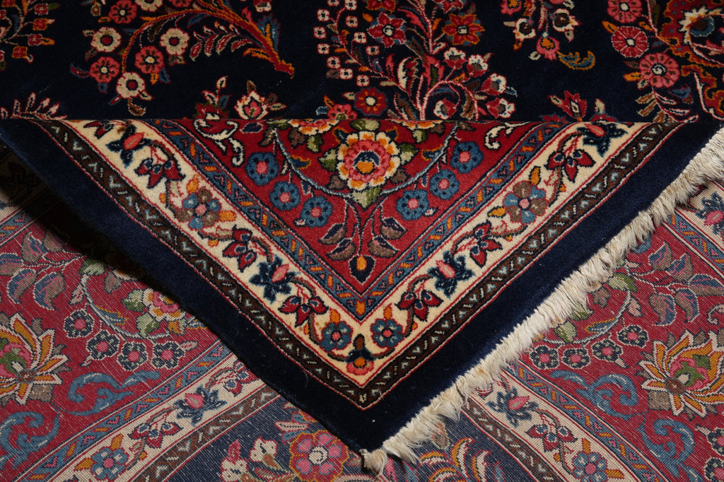 10 x 10.3 Square Multi-Color Handmade Persian Sarouk Rug #PIX-11830