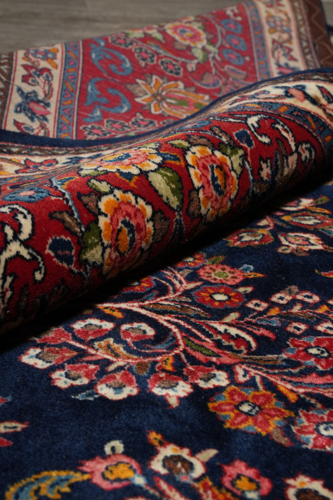 10 x 10.3 Square Multi-Color Handmade Persian Sarouk Rug #PIX-11830