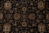 Load image into Gallery viewer, 8 x 10 Black Ivory Quality Jaipur Rug #PIX-10148