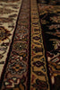 Load image into Gallery viewer, 8 x 10 Black Ivory Quality Jaipur Rug #PIX-10148