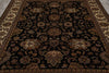 Load image into Gallery viewer, 8 x 10 Black Ivory Quality Jaipur Rug #PIX-10148