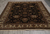 Load image into Gallery viewer, 8 x 10 Black Ivory Quality Jaipur Rug #PIX-10148