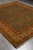 Load image into Gallery viewer, 8.3 x 10 Green Gold Quality Handmade Agra Rug #PIX-10135