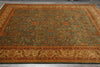 Load image into Gallery viewer, 8.3 x 10 Green Gold Quality Handmade Agra Rug #PIX-10135